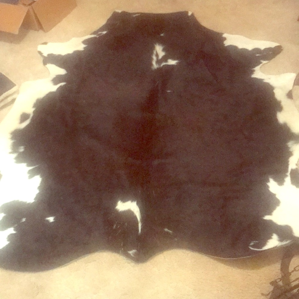 Cowhide rug